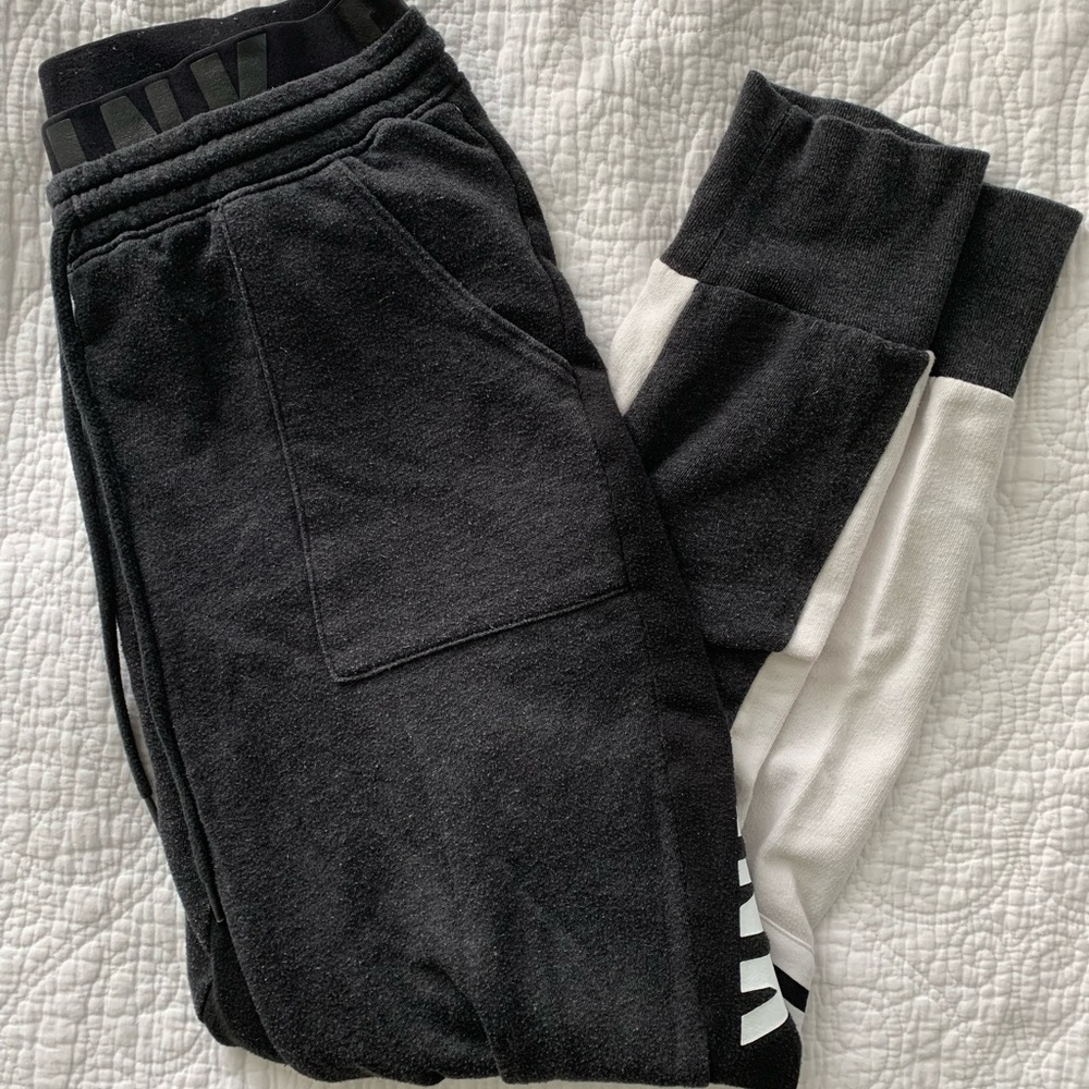 PINK black sweatpants